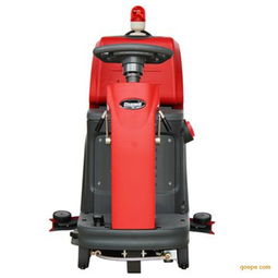 地下停车场清洁利器 克力威XD20迷你电动驾驶式洗地机